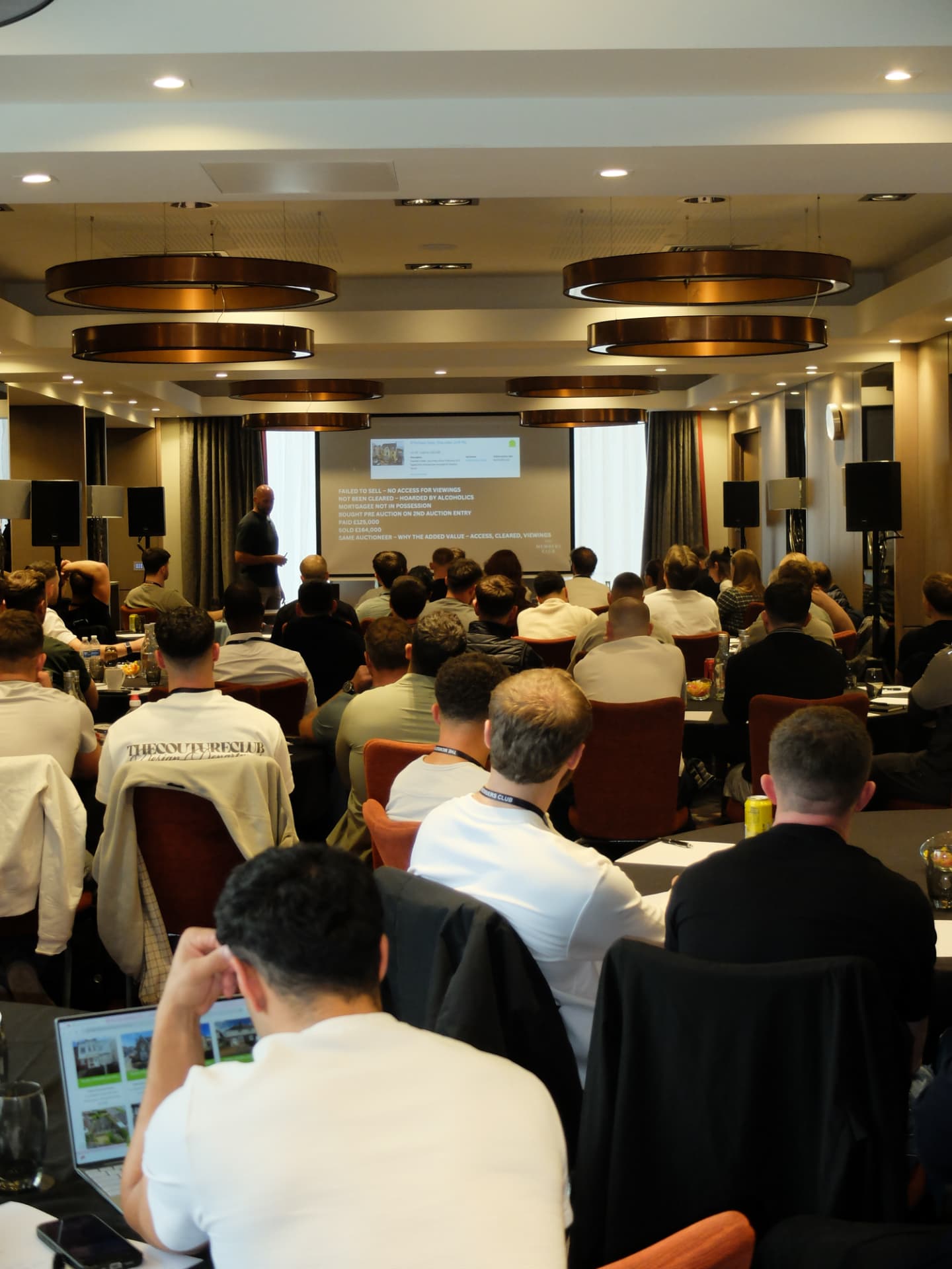 Members at a property training day